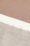 SWAYING/KNIT silk stitching contrasting color tube top skirt SW24SS2L12 white